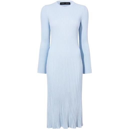 Proenza Schouler abito midi kenna - blu