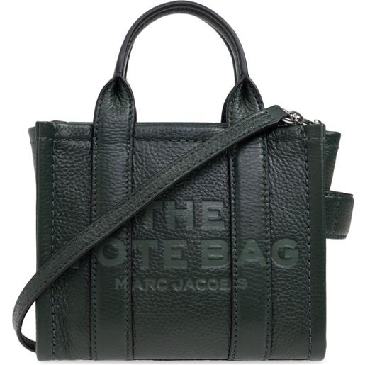 Marc Jacobs borsa tote the leather crossbody - verde