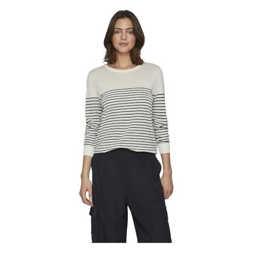 Vila abella open o neck sweater xs