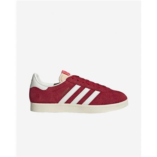 Adidas gazelle m - scarpe sneakers - uomo - rosso