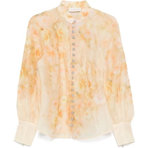 ZIMMERMANN camicia crush - giallo