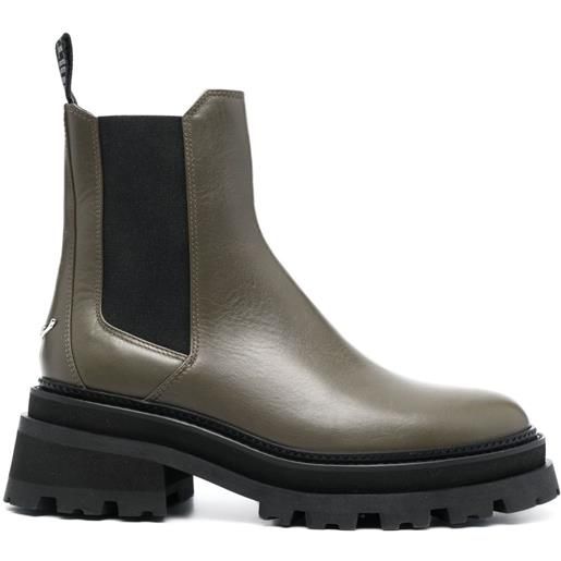 Zadig&Voltaire stivaletti in pelle - verde