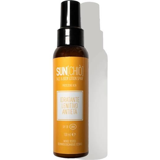 Sun[chio'] - protezione solare spray spf 30 - 100