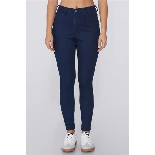 Tezenis jeggings termici effetto push-up donna blu