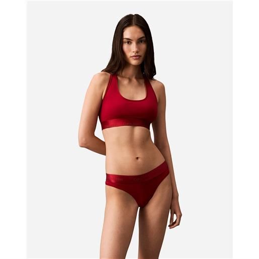 Calvin Klein Underwear unlined bralette w - intimo - donna - rosso