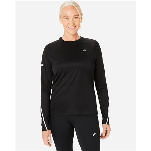Asics road lite-show w - maglia running - donna - nero
