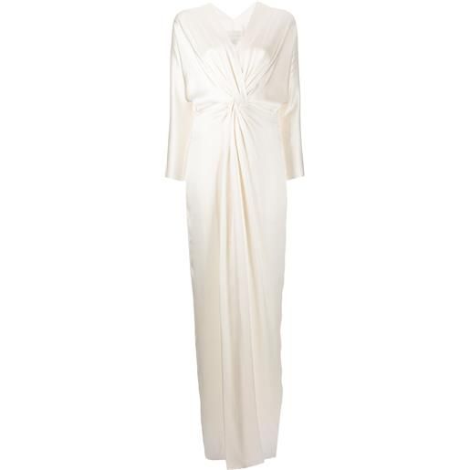 Michelle Mason abito da sera - toni neutri