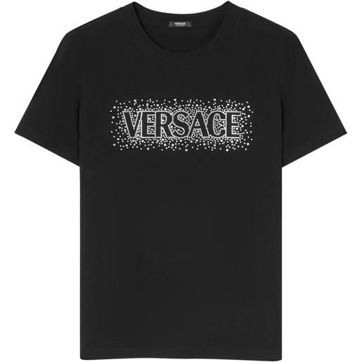 Versace t-shirt cielo stellato - nero