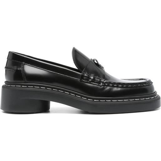 Marine Serre mocassini 50mm - nero