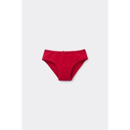 Tezenis slip in cotone bambina bambina rosso