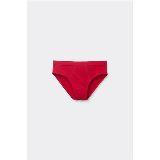 Tezenis slip basico in cotone bimbo bambino rosso