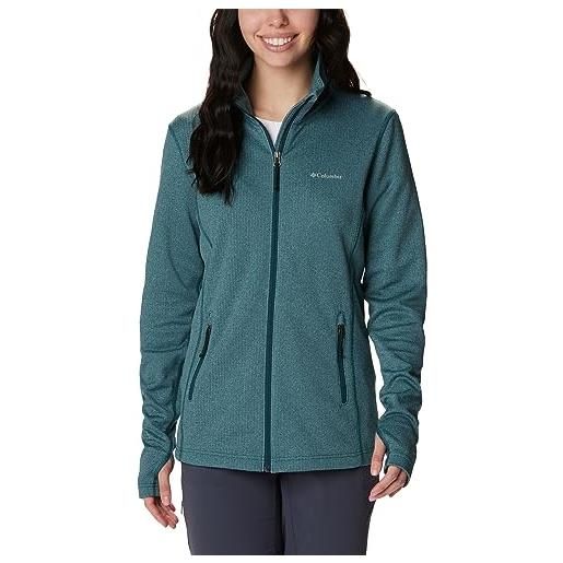 Columbia park view, felpa in pile con cerniera intera, donna