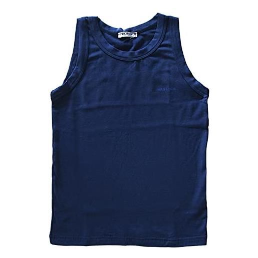 Enrico Coveri canotta bimbo/ragazzo in cotone elasticizzato confeaione da 3 (it, età, 13 anni, 14 anni, regular, multicolore)