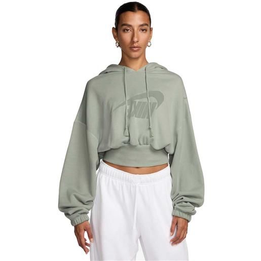 Nike felpa sportswear oversize donna verde