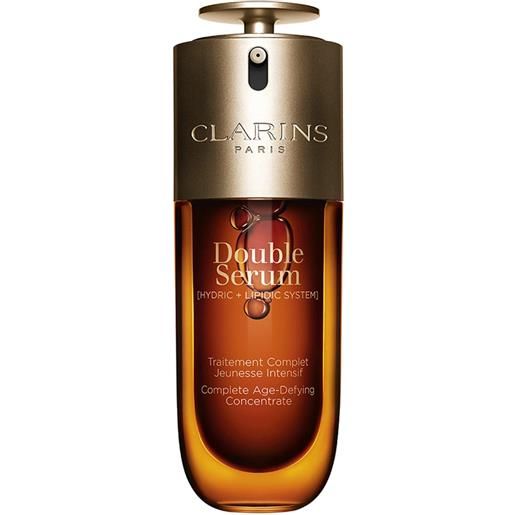 Clarins double serum hydric+lipidic system 50 ml anti-età idratante rigenerante protettivo nutriente siero