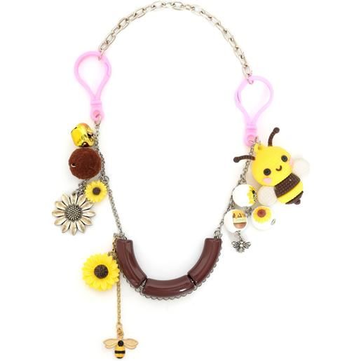 Amir Slama Bijoux catena per borsa - argento