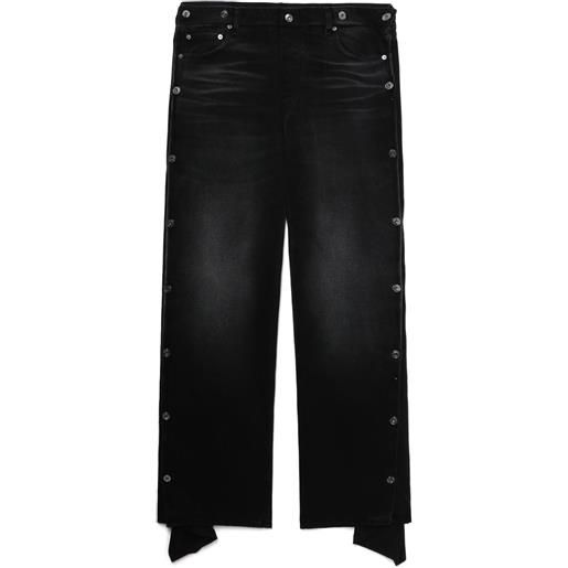 Y/Project jeans a gamba ampia - nero