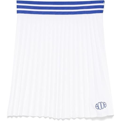 BODE minigonna court - bianco