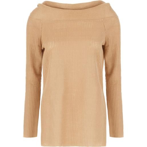 Alberta Ferretti maglione - toni neutri