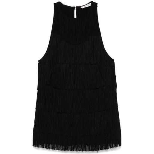 Dorothee Schumacher top con frange - nero