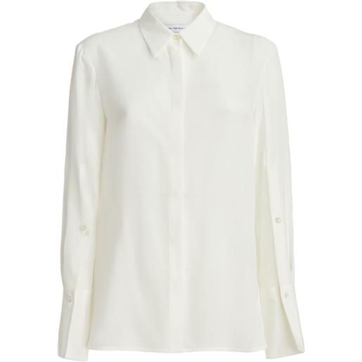 SIMONA CORSELLINI camicia con colletto classico - bianco
