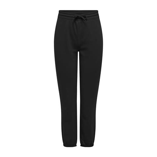 ONLY onlbella-pantaloni cc swt jogging, nero, m donna