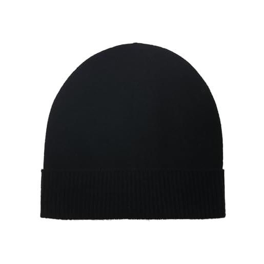 Zwillingsherz berretto invernale a maglia grossa in 100% cashmere - berretto unisex di alta qualità in tinta unita per donne ragazzi ragazze - cappello - taglia unica - cashmere - caldo e morbido in