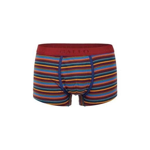Gallo boxer intimo uomo blu righe multicolor