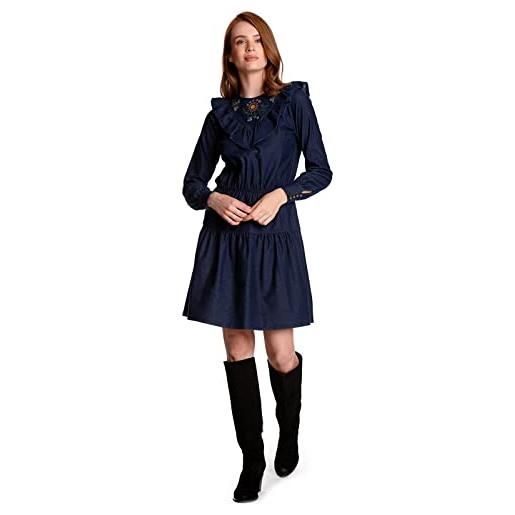 Vive Maria vestito corto -s- nevada denim blu