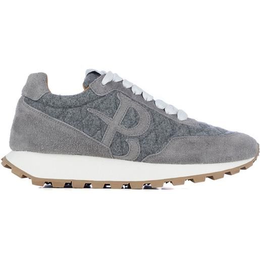 Ballantyne sneakers con logo b - grigio