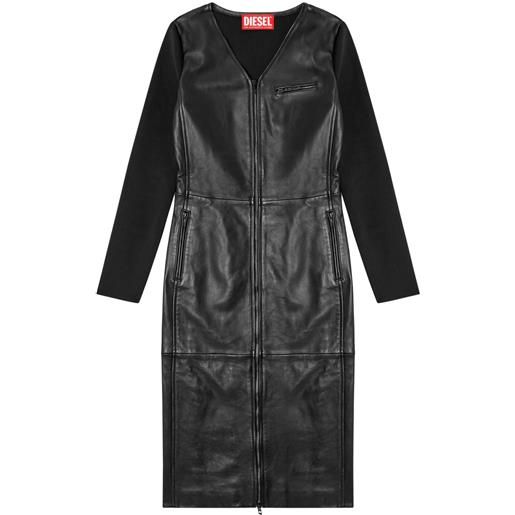 Diesel abito midi l-ola - nero