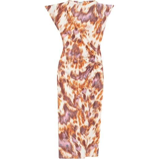 MARANT ÉTOILE abito midi nadela - toni neutri