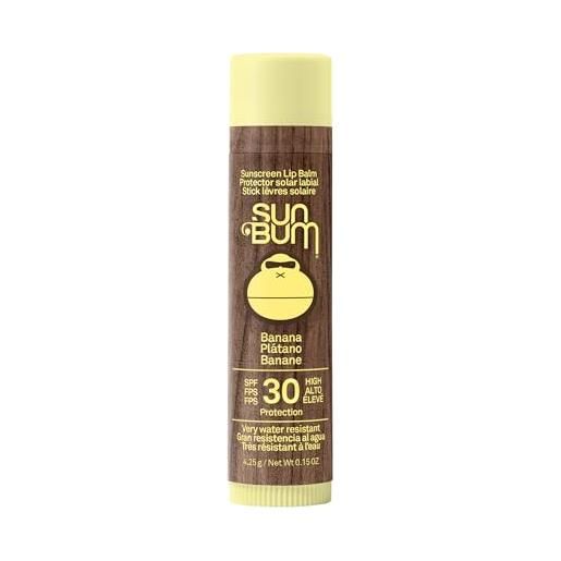 Sun Bum spf30 balsamo labbra banana 4.25g