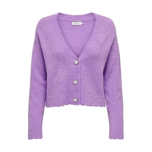 Only cardigan con bottoni gioiello
