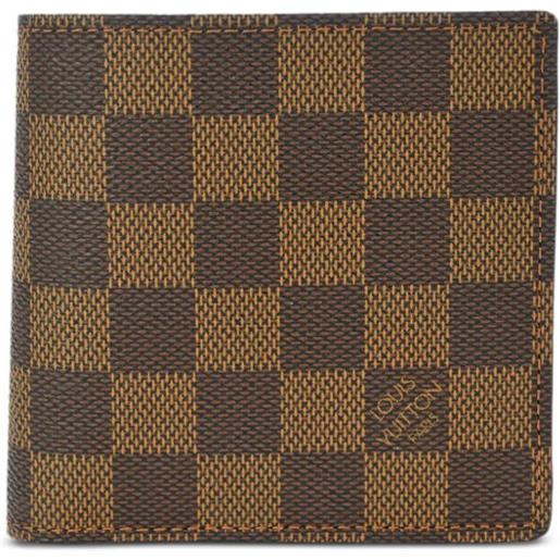 Louis Vuitton Pre-Owned - portafoglio portefeuilles marco pre-owned 2008 - donna - pelle/tela - taglia unica - marrone