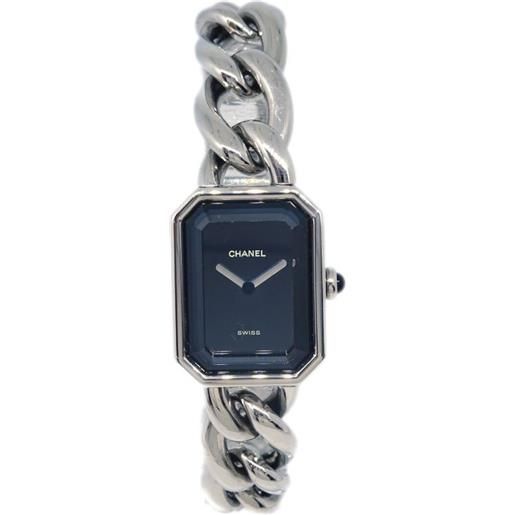 CHANEL Pre-Owned - orologio premiere 26mm pre-owned 1987 - donna - acciaio inossidabile - taglia unica - nero