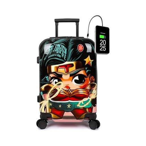 Valigia Minnie Valigia Bambini, Trolley Bambini, Valigia Per