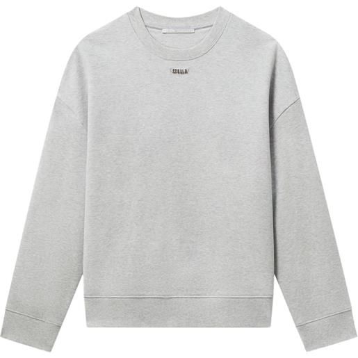 Stella McCartney felpa con ciondolo - grigio