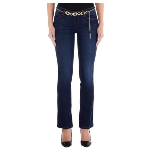 Liu Jo Jeans donna, modello b. Up repot reg. W. Colore denim blue dark moon was blu den. Bl. Dark moon was