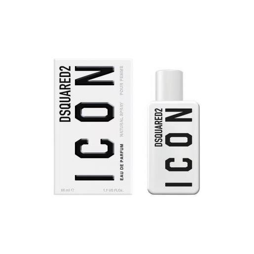 Dsquared2 icon pour femme 50 ml, eau de parfum spray