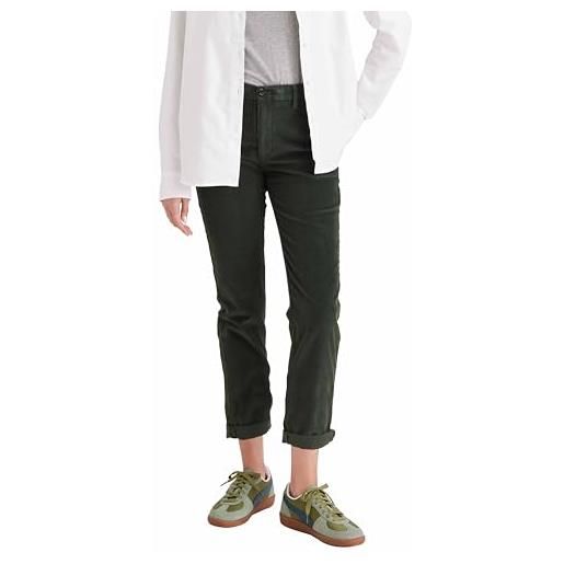 Dockers weekend chino slim fit, tall, pantaloni donna, cub, 26 lungo
