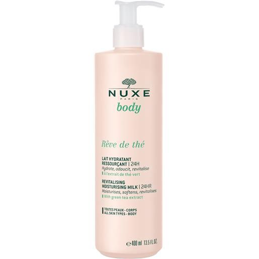 Nuxe rêve de thé latte idratante rivitalizzante 400ml