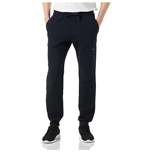 Trigema 679096 pantaloni da jogging, blu navy, l uomo
