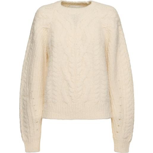 ISABEL MARANT maglia kallie in misto alpaca