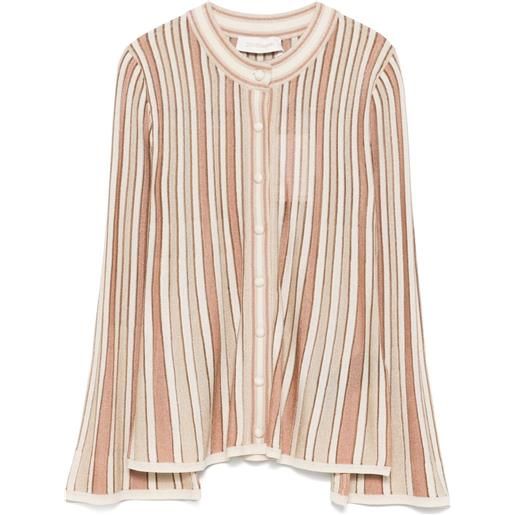 ZIMMERMANN cardigan crush - toni neutri