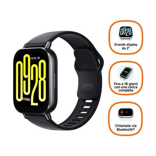 Xiaomi redmi watch 5 active 5,08 cm (2'') lcd digitale 320 x 385 pixel touch screen nero