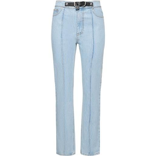 JW ANDERSON jeans slim fit in denim di cotone