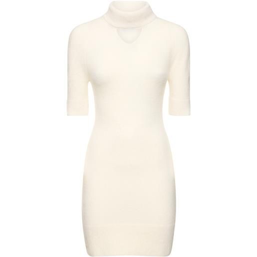 PATOU vestito collo alto in maglia / cutout