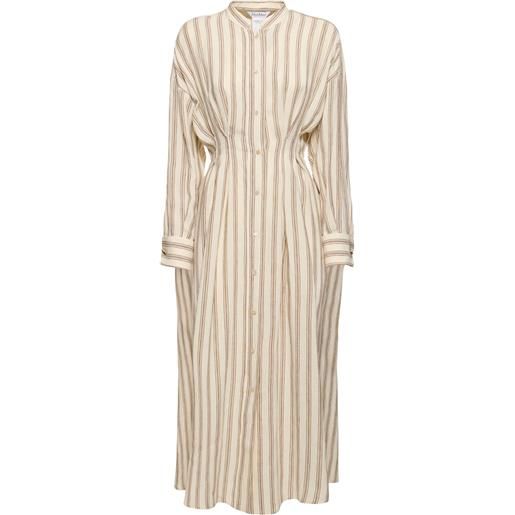 MAX MARA vestito in tela di lino