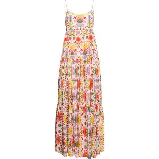 BORGO DE NOR vestito merle in crepe di viscosa stampato